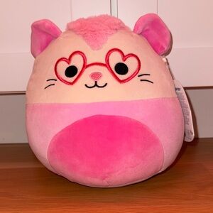 Squishmallows Pink and Cream Hamster Plush “CHAMBLESS”